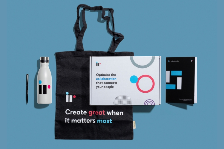 Image: Different types of packaging designs including a bag, box packaging, water bottle