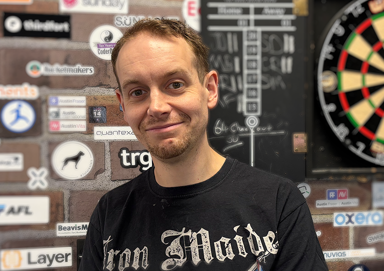 Image: Chris Baker, Warehouse Manager at Clone