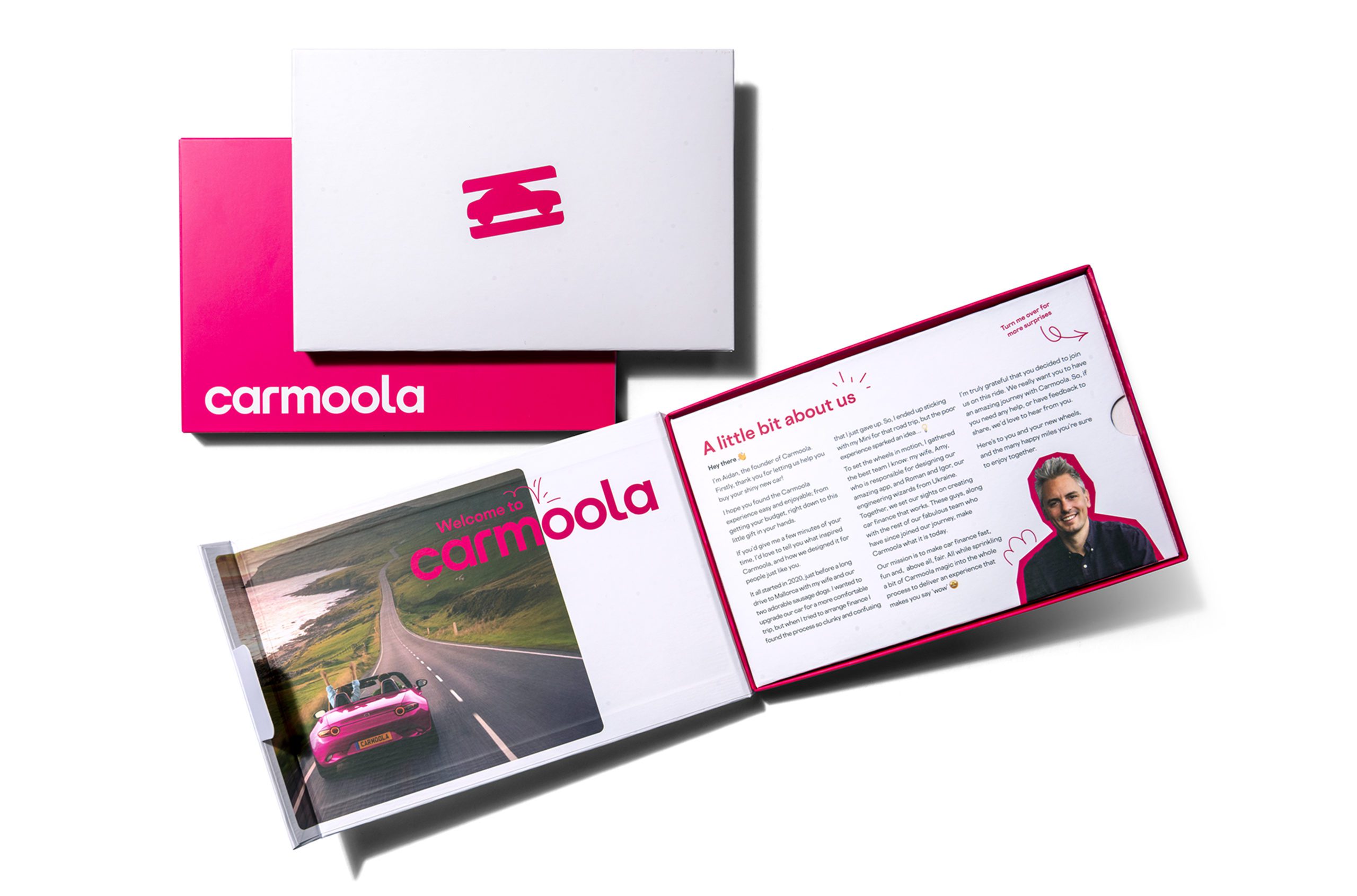 Carmoola letterbox merch pack