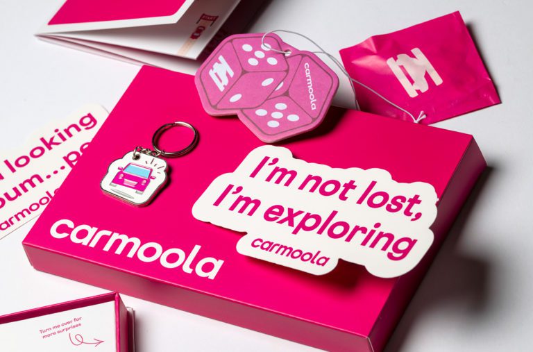 Carmoola letterbox merch pack