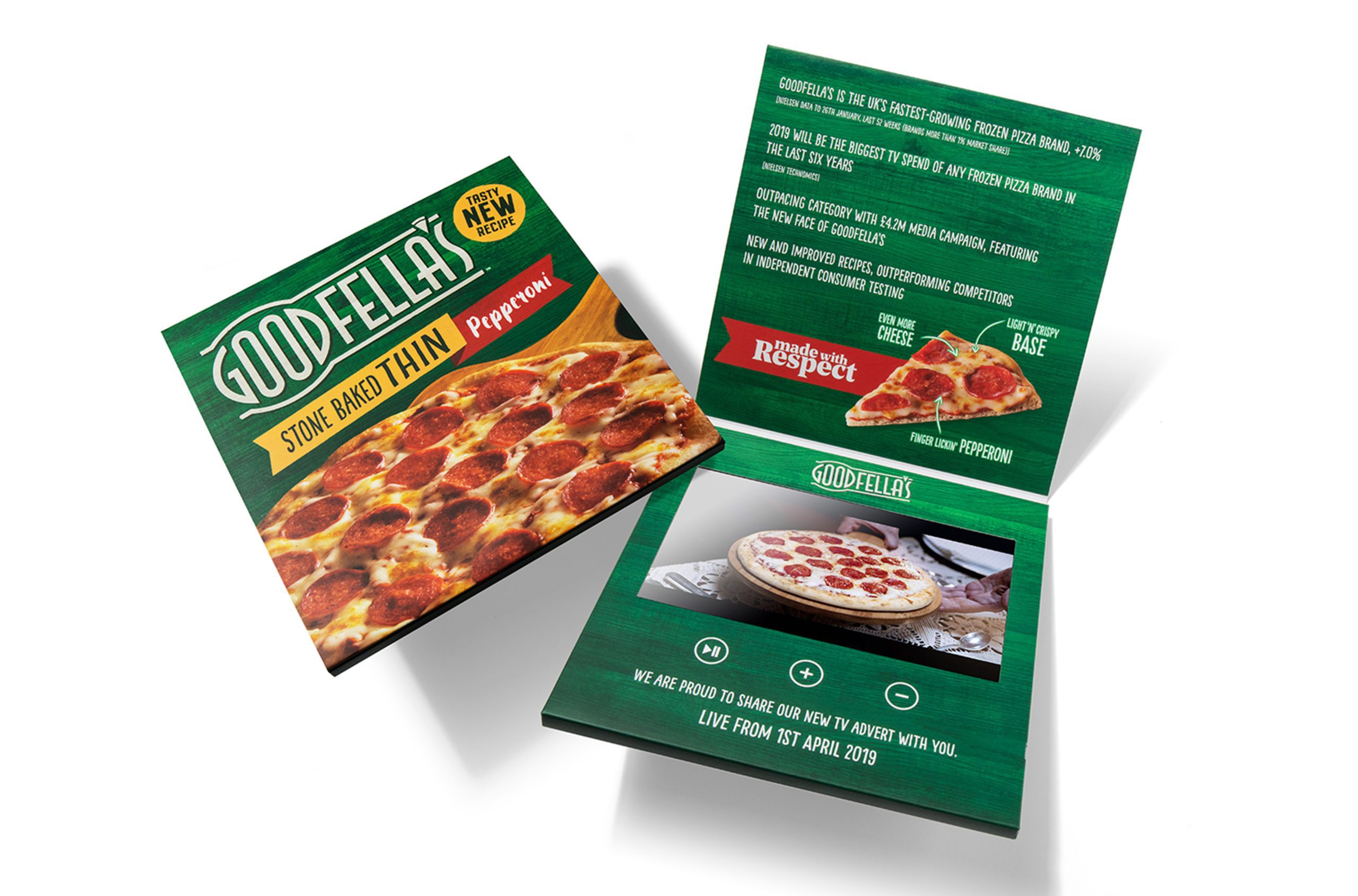 Goodfella's Video Brochure Box