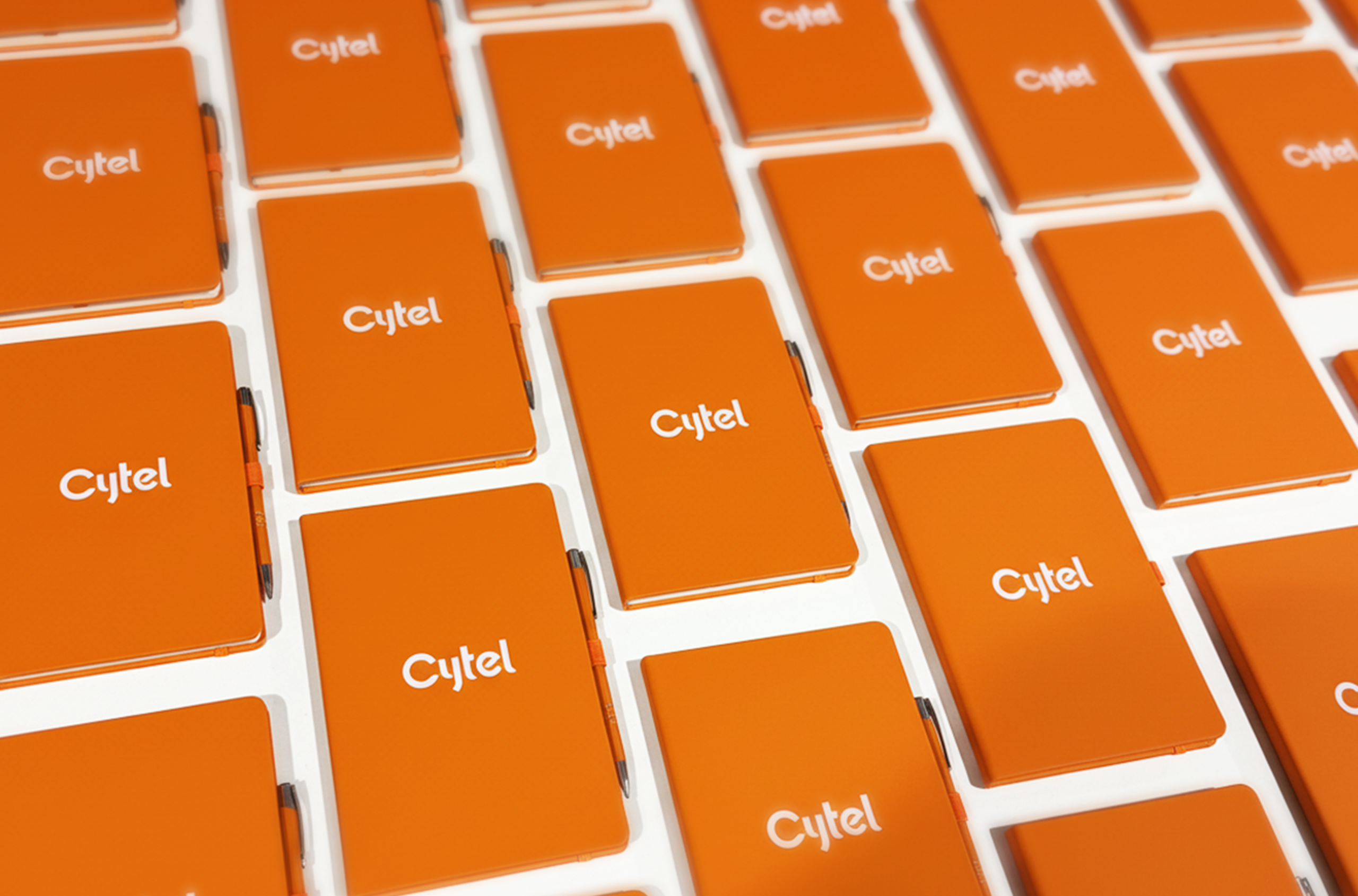 Cytel Branded Orange A5 Notepads