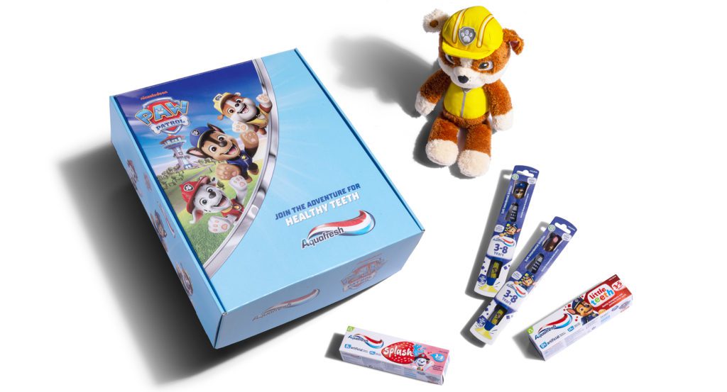 Aquafresh x PAW Patrol Collaboration Influencer Box