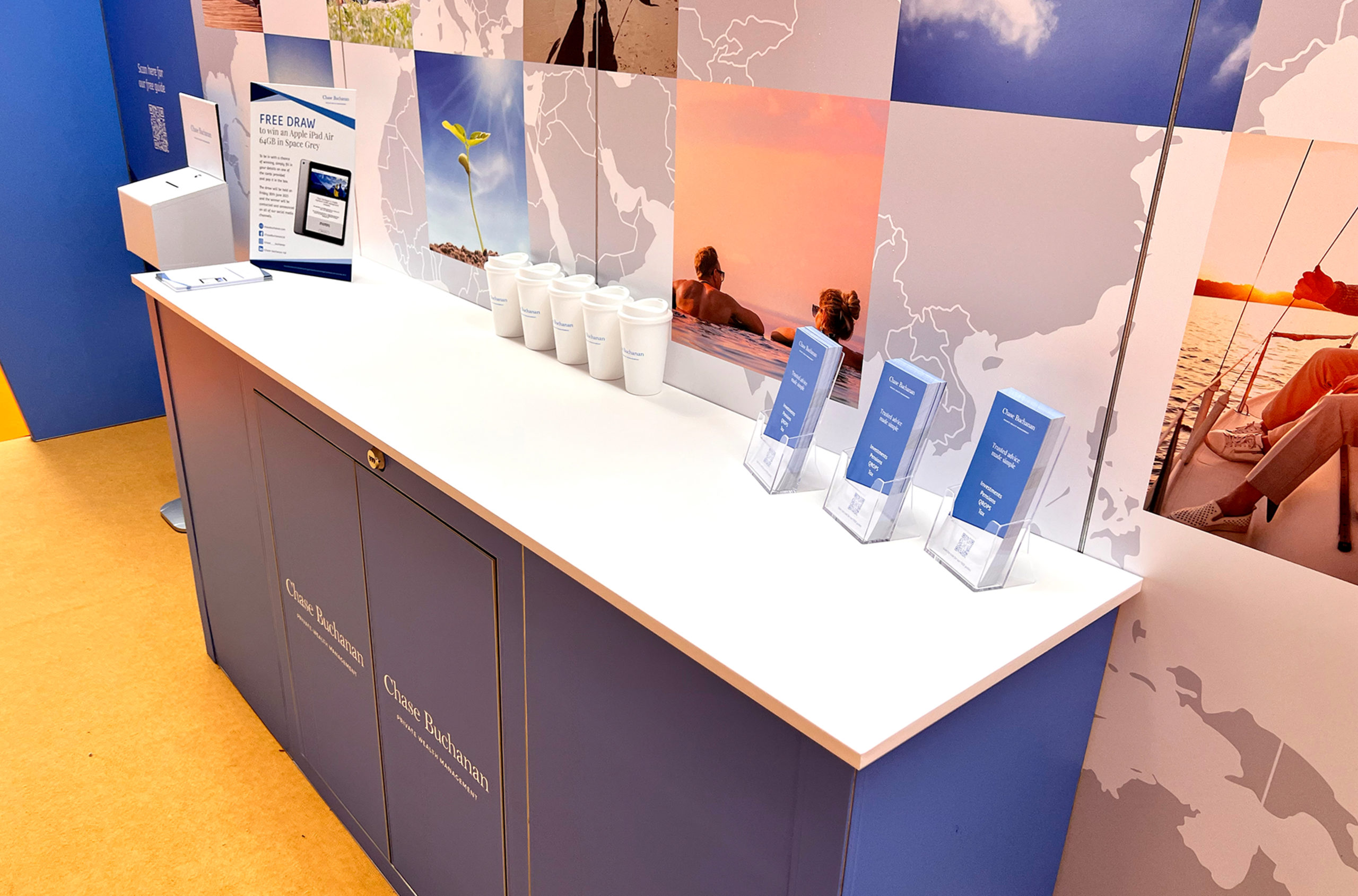 Chase Buchanan Exhibition Stand