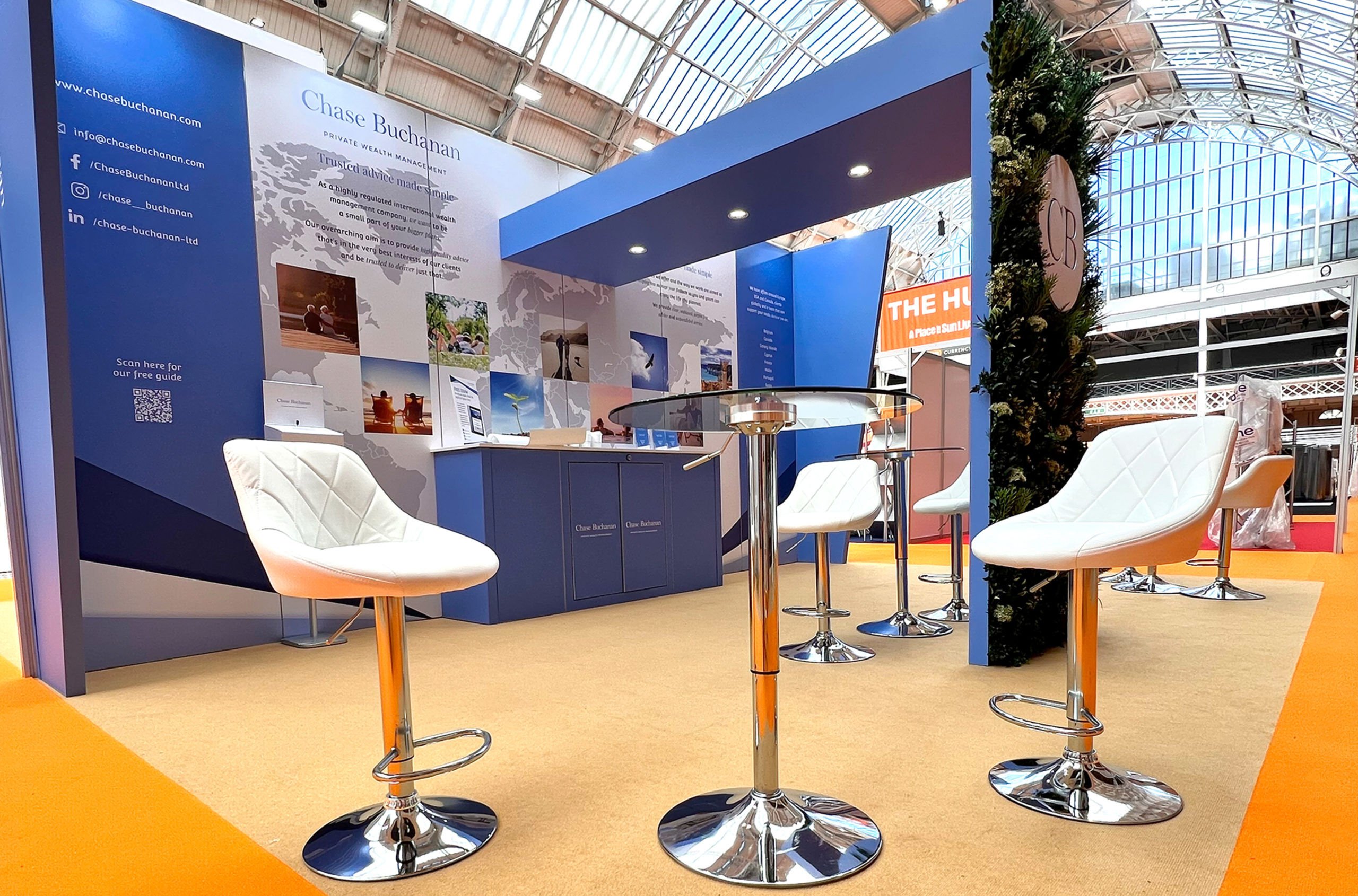 Chase Buchanan Exhibition Stand