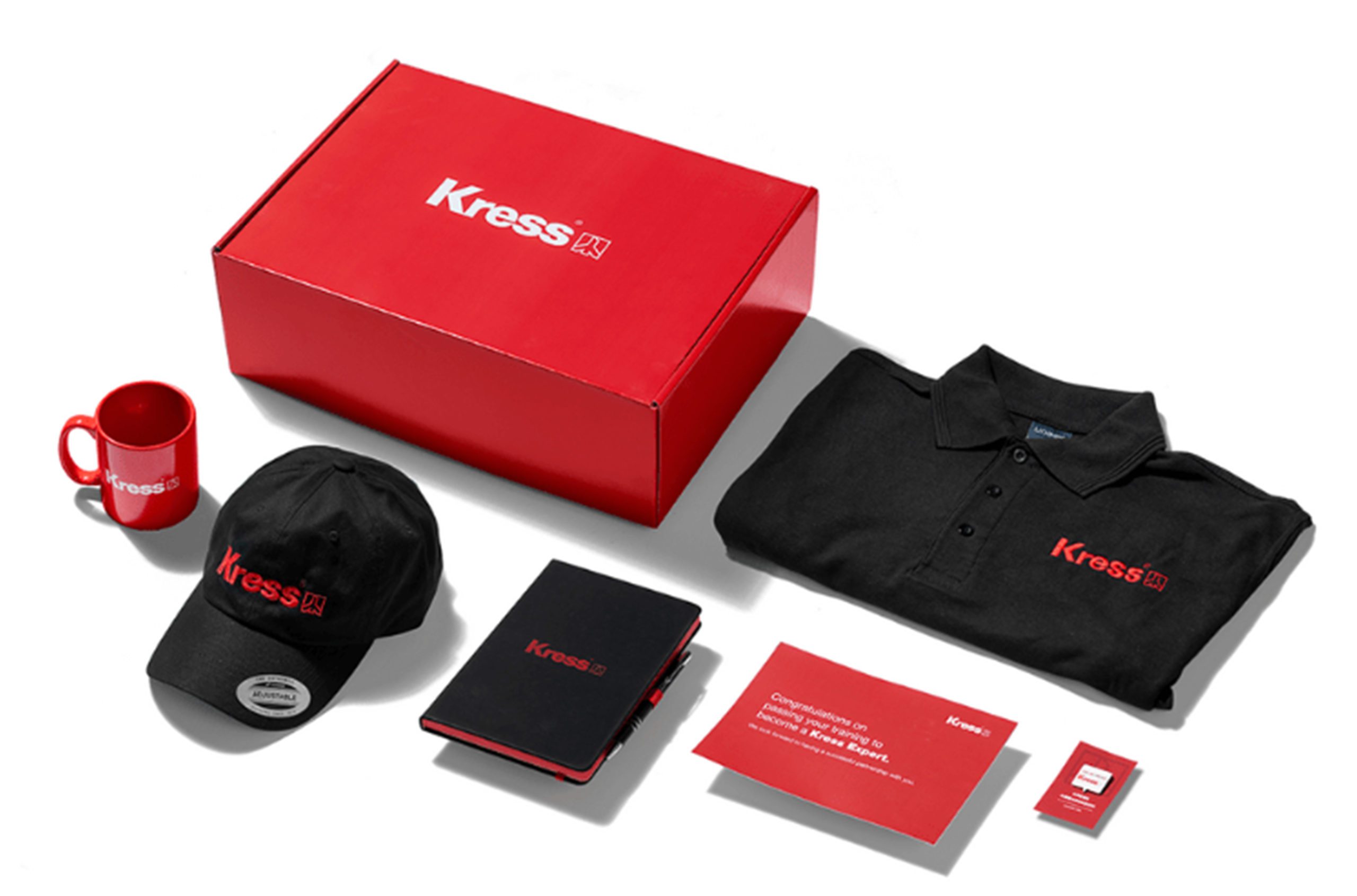 Kress branded merchandise